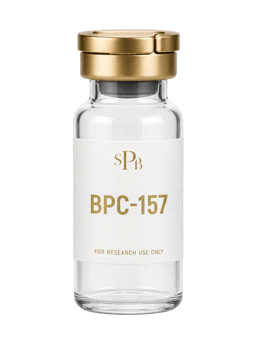 BPC-157 research peptide vial, for research use only