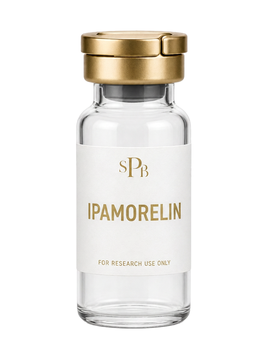 Ipamorelin 10mg × 10 (100mg kit) research vial, for research use only