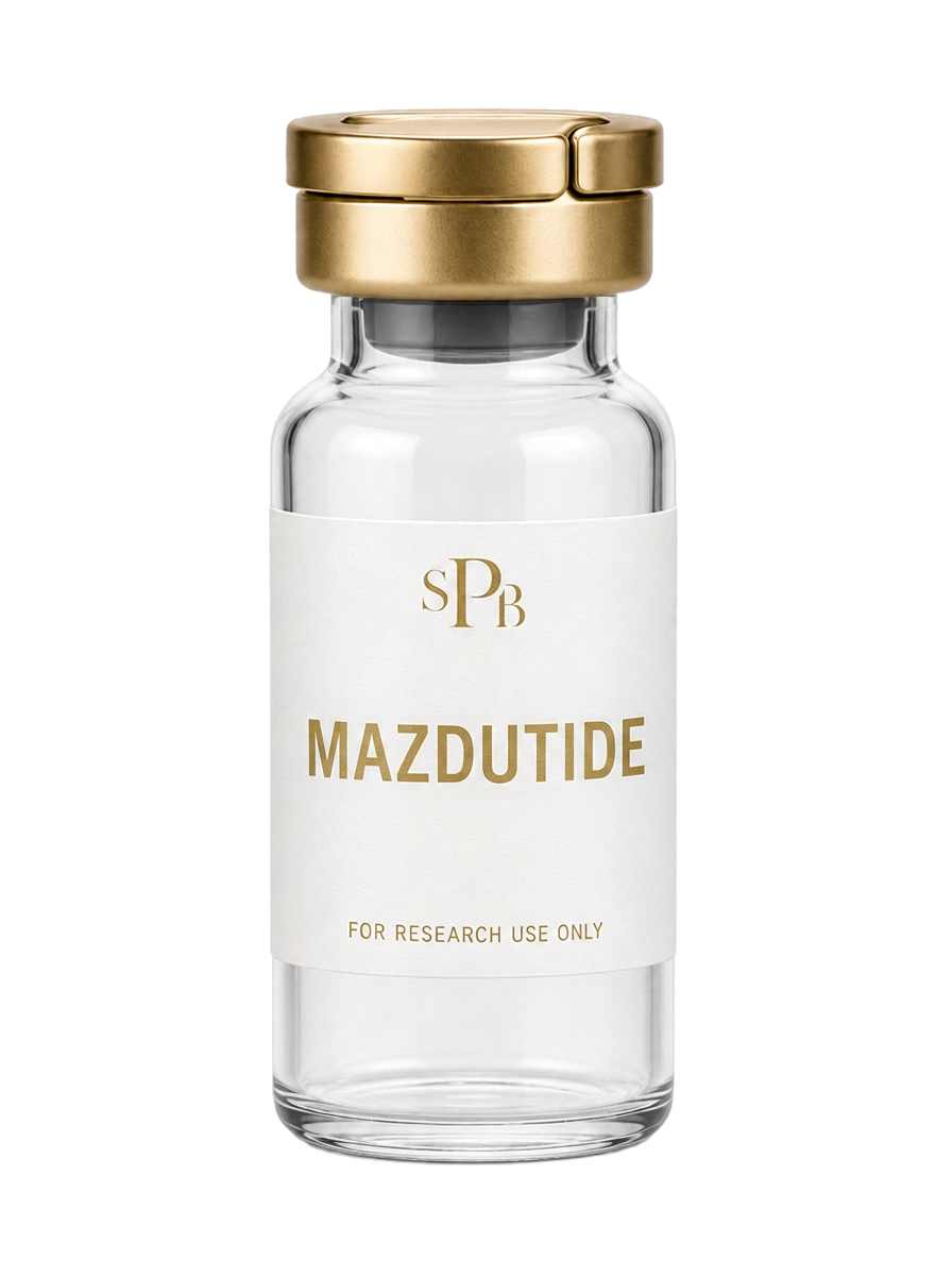 Mazdutide 10mg × 10 (100mg kit) research vial, for research use only