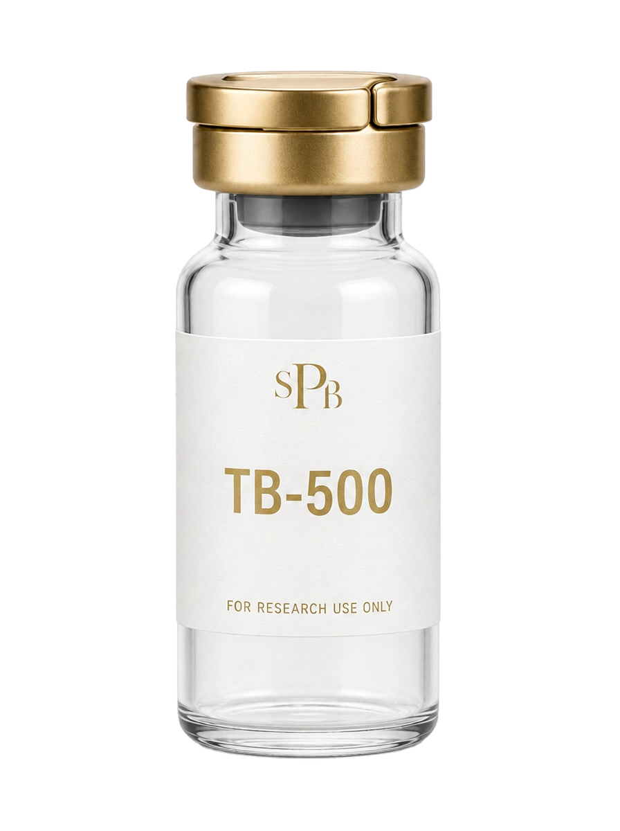 TB-500 10mg × 10 (100mg kit) research vial, for research use only